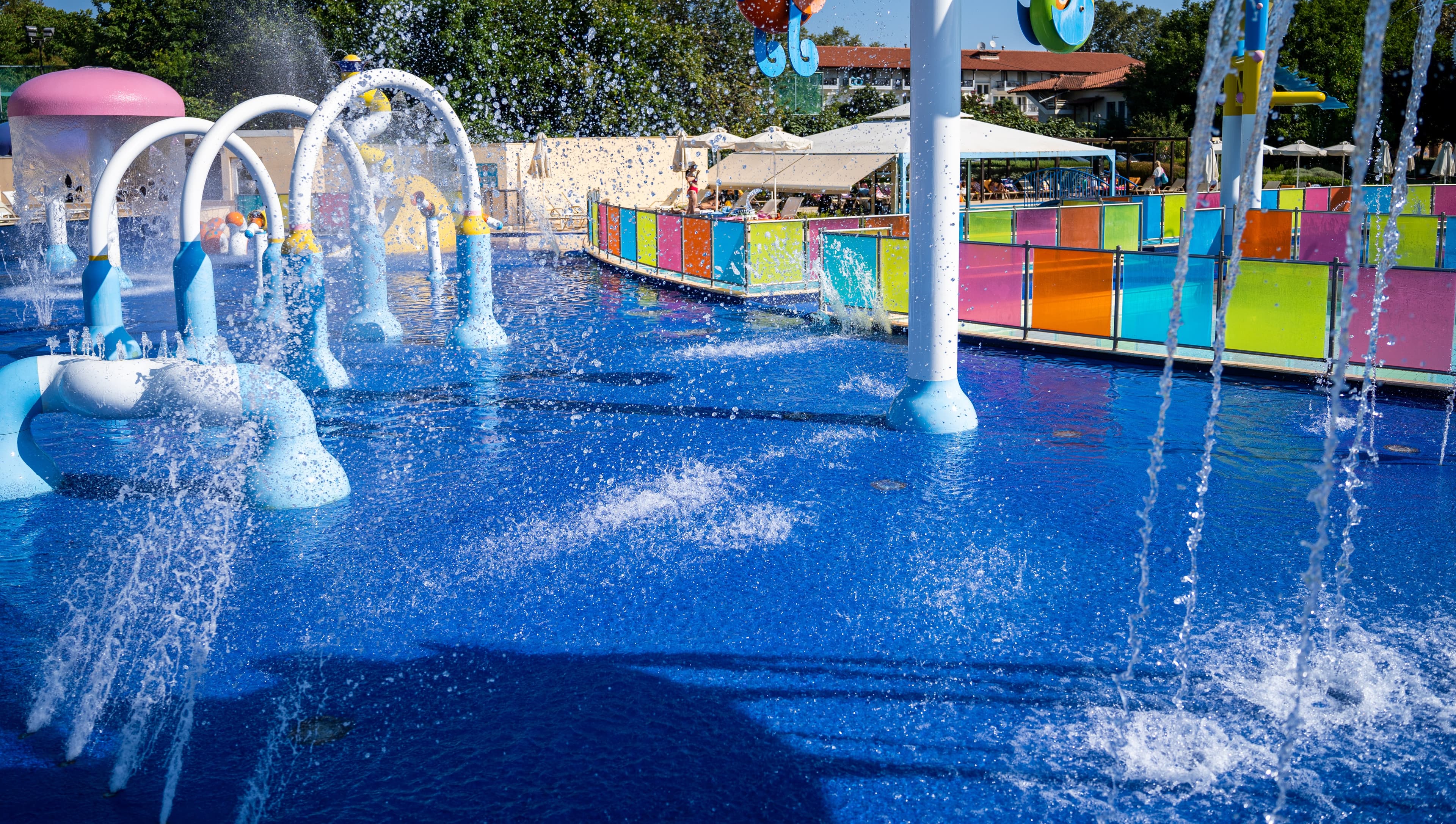 Water Splash Areas