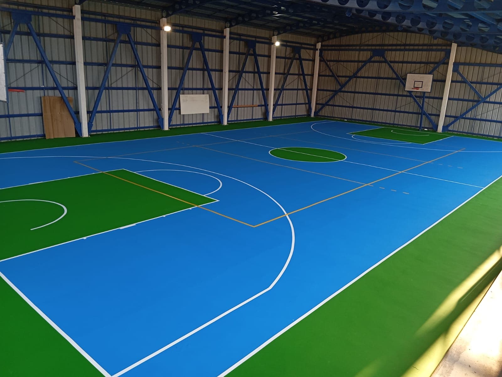 PU sports flooring system Chile – Chile